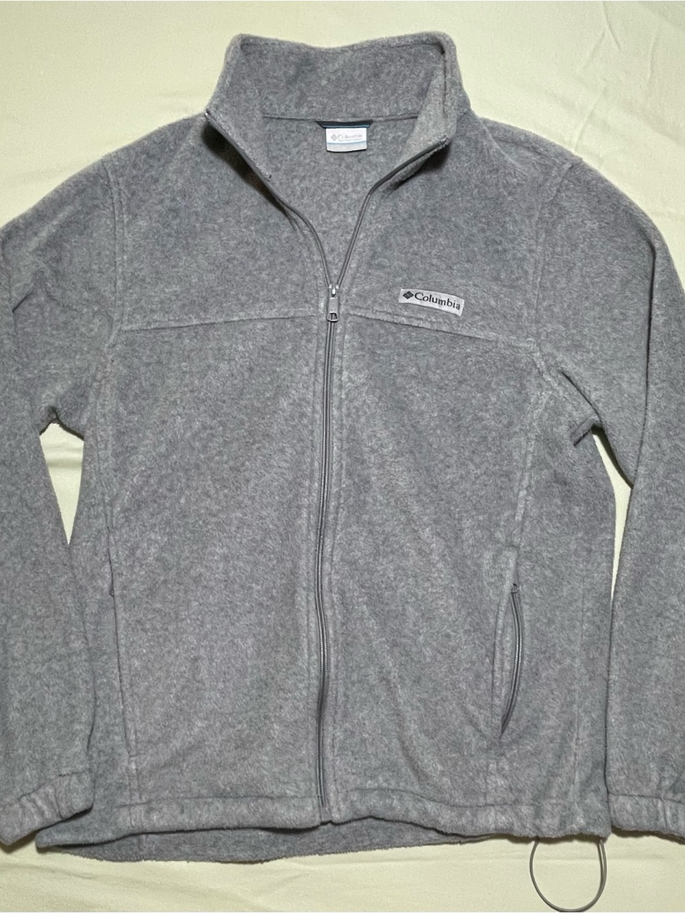 Columbia Gray Full-Zip Performance Fleece Jacket Men’s Medium